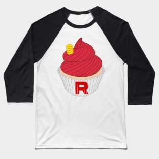 Red Cupcake Baseball T-Shirt